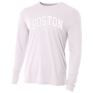 Boston Massachusetts Cooling Performance Long Sleeve Crew