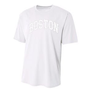 Boston Massachusetts Performance Sprint T-Shirt