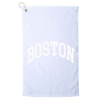 Boston Massachusetts Golf Towel