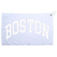 Boston Massachusetts Grommeted Golf Towel