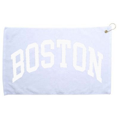 Boston Massachusetts Grommeted Golf Towel