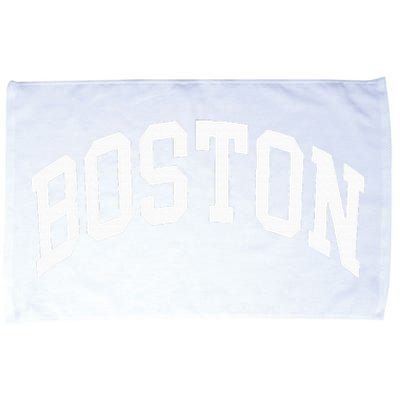 Boston Massachusetts Microfiber Hand Towel