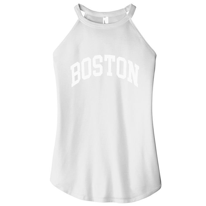 Boston Massachusetts Women's Perfect Tri Rocker Tank