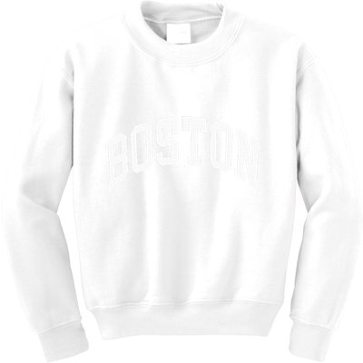 Boston Massachusetts Kids Sweatshirt