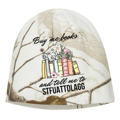 Buy Me Books And Tell Me To STFUATTDLAGG Kati - Camo Knit Beanie