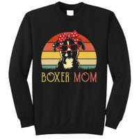 Boxer Mom Boxer Dog Mom Lover Gift Vintage Sweatshirt