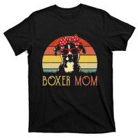 Boxer Mom Boxer Dog Mom Lover Gift Vintage T-Shirt