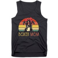 Boxer Mom Boxer Dog Mom Lover Gift Vintage Tank Top