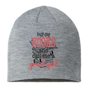 Buy Me Books & Call Me A Good Girl Apparel Book Lover Sustainable Beanie