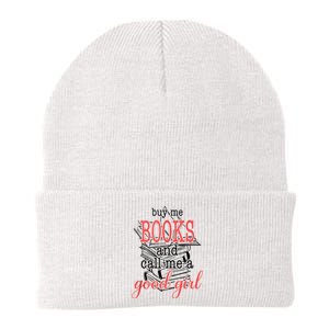 Buy Me Books & Call Me A Good Girl Apparel Book Lover Knit Cap Winter Beanie