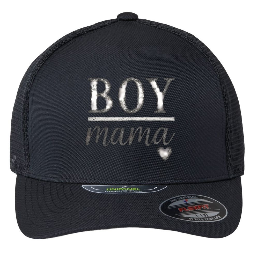 Boy Mama Flexfit Unipanel Trucker Cap