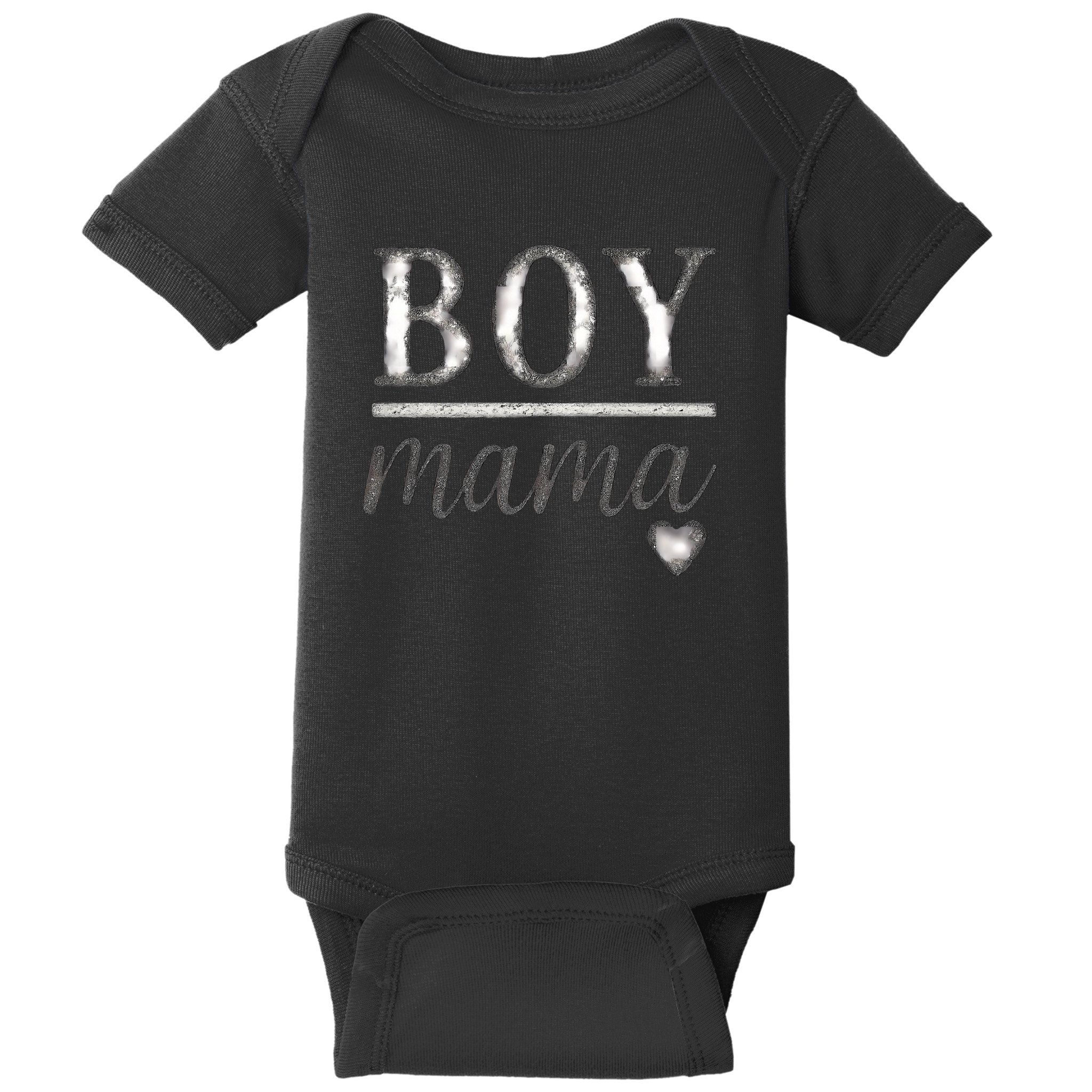 Boy Mama Baby Bodysuit