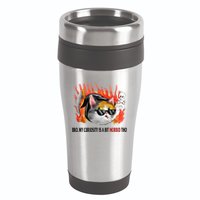 Bro My Curiosity Is A Bit Morbid Tho 16oz Travel Tumbler
