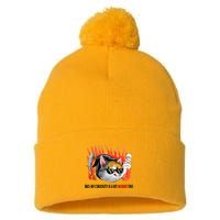 Bro My Curiosity Is A Bit Morbid Tho Pom Pom 12in Knit Beanie