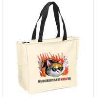 Bro My Curiosity Is A Bit Morbid Tho Zip Tote Bag