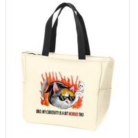 Bro My Curiosity Is A Bit Morbid Tho Zip Tote Bag