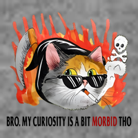 Bro My Curiosity Is A Bit Morbid Tho Toddler Sweatshirt