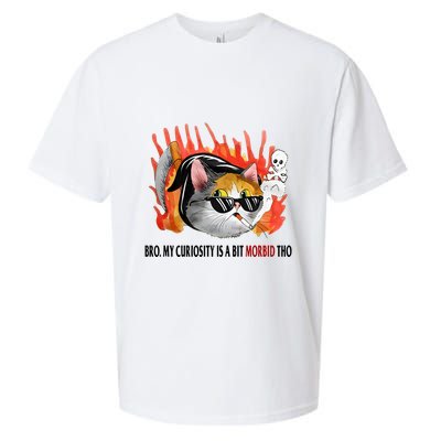 Bro My Curiosity Is A Bit Morbid Tho Sueded Cloud Jersey T-Shirt