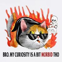 Bro My Curiosity Is A Bit Morbid Tho Bucket Hat