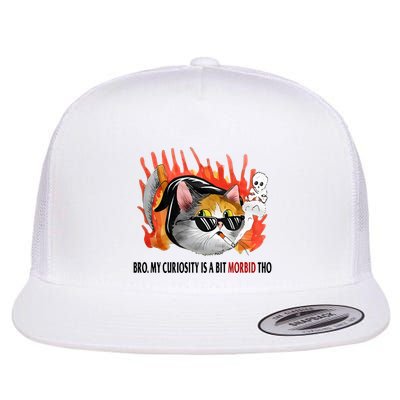 Bro My Curiosity Is A Bit Morbid Tho Flatbill Hat