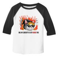 Bro My Curiosity Is A Bit Morbid Tho Toddler Fine Jersey T-Shirt
