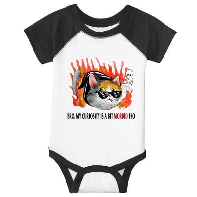 Bro My Curiosity Is A Bit Morbid Tho Infant Baby Jersey Bodysuit