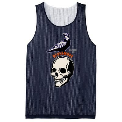 Baltimore Maryland Crow Birds Skull Hardcore Logo Mesh Reversible Basketball Jersey Tank