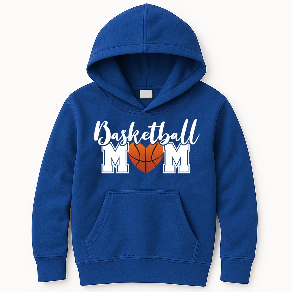 Basketball Mom Cool Gift Kids Hoodie