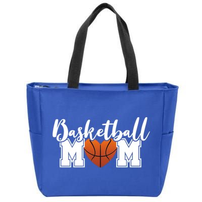 Basketball Mom Cool Gift Zip Tote Bag