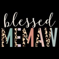 Blessed Memaw Cute Leopard funny mother's day 16 in Basic Backpack