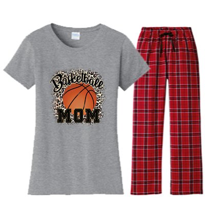 Basketball Mom Cool Gift Women's Flannel Pajama Set