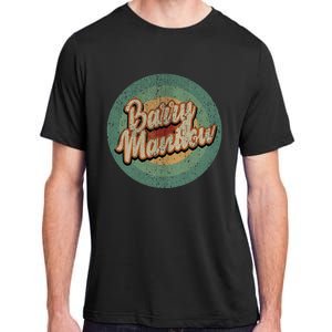 Barry Manilow Circle Retro Adult ChromaSoft Performance T-Shirt