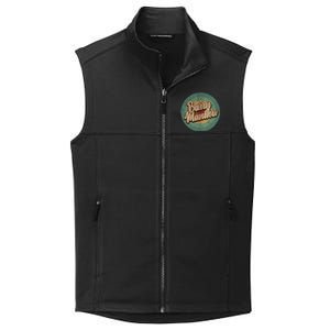 Barry Manilow Circle Retro Collective Smooth Fleece Vest