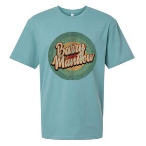 Barry Manilow Circle Retro Sueded Cloud Jersey T-Shirt