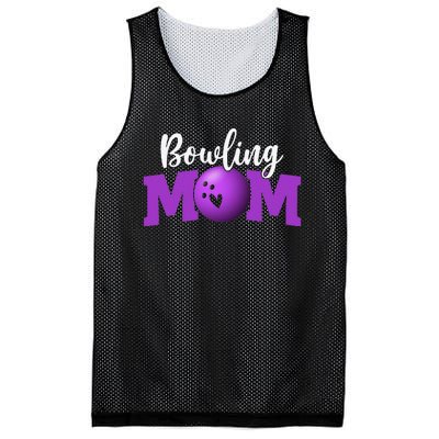 Bowling Mom Cute Letter Print Cute Mother's Day Mesh Reversible Basketball Jersey Tank