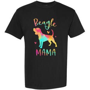 Beagle Mama Colorful Beagle Gifts Dog Mom Garment-Dyed Heavyweight T-Shirt