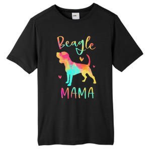 Beagle Mama Colorful Beagle Gifts Dog Mom Tall Fusion ChromaSoft Performance T-Shirt