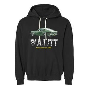 Bullitt Muscle Car Garment-Dyed Fleece Hoodie