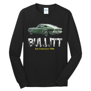 Bullitt Muscle Car Tall Long Sleeve T-Shirt