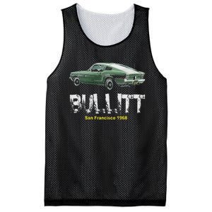 Bullitt Muscle Car Mesh Reversible Basketball Jersey Tank