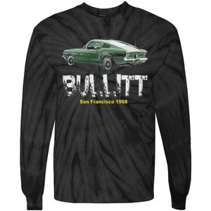 Bullitt Muscle Car Tie-Dye Long Sleeve Shirt