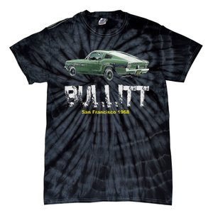 Bullitt Muscle Car Tie-Dye T-Shirt