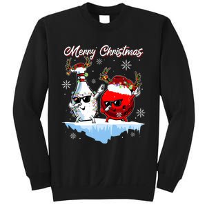 Bowling Merry Christmas Funny Gift For Bowler Sweatshirt