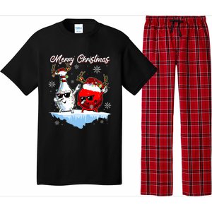 Bowling Merry Christmas Funny Gift For Bowler Pajama Set