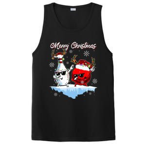 Bowling Merry Christmas Funny Gift For Bowler PosiCharge Competitor Tank