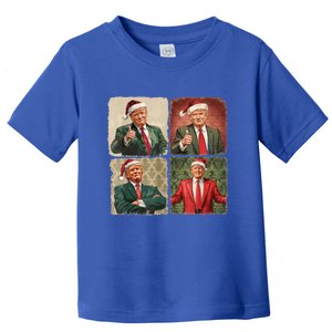 Boho Merry Christmas Trump Happy Holidays 2024 Trump Toddler T-Shirt