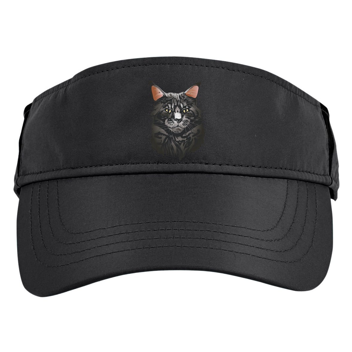 British Maine Coon Cat Portrait Adult Drive Performance Visor