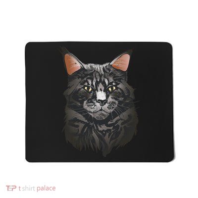 British Maine Coon Cat Portrait Mousepad