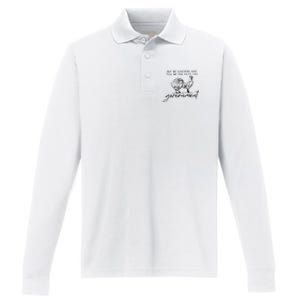 Buy Me Chickens And Tell Me You Hate The Government Performance Long Sleeve Polo