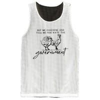 Buy Me Chickens And Tell Me You Hate The Government Mesh Reversible Basketball Jersey Tank